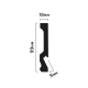 Плинтус HIWOOD B136