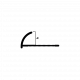 Профиль Neexy PV16 для плитки внешний алюминий 8мм Профиль Neexy PV16 для плитки внешний алюминий 8мм