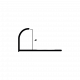 Профиль Neexy PV24 для плитки внешний B алюминий 12мм Профиль Neexy PV24 для плитки внешний B алюминий 12мм