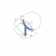 Профиль Neexy PV30 для плитки внутренний универсальный алюминий 12мм Профиль Neexy PV30 для плитки внутренний универсальный алюминий 12мм