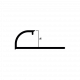 Профиль Neexy PVL17 для плитки внешний латунь 10мм Профиль Neexy PVL17 для плитки внешний латунь 10мм