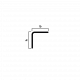 Угол Neexy PVS98 нержавеющая сталь 10х10мм Угол Neexy PVS98 нержавеющая сталь 10х10мм