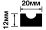 Молдинг HIWOOD P20