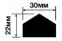 Молдинг HIWOOD TRN30